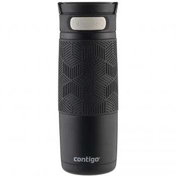 Contigo Vaso Termico Transit Autoseal, Termo Café, Taza de Viaje en acero inoxidable, Vaso Termo antigoteo, Copa con Tapa fácil de limpiar sin BPA, 470 ml