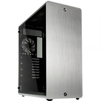 RAIJINTEK Asterion Classic Midi-Tower - Carcasa para Ordenador, Color Plateado