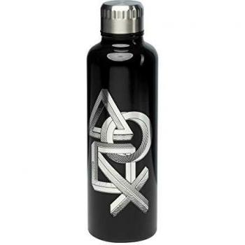 PlayStation Metal Water Bottle - 480ml Stainless Steel - Officially Licensed Product