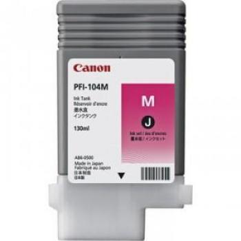 Canon PFI-104M Magenta Ink Tank 130ml for imagePROGRAF iPF650, iPF655, iPF750, iPF755, iPF760, iPF765