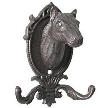 REVIMPORT 03/2836 gancho paños caballo hierro fundido 12,5 x 8,5 x 13 cm
