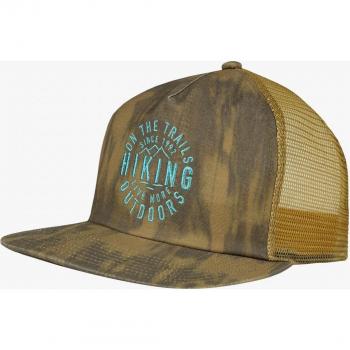 Gorra unisex Buff Ikshi Fawn Trucker marrón claro y oscuro