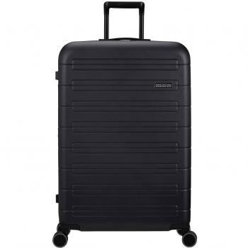 American Tourister Novastream 77cm 4-Wheel Large Expandable Suitcase - Dark Slate