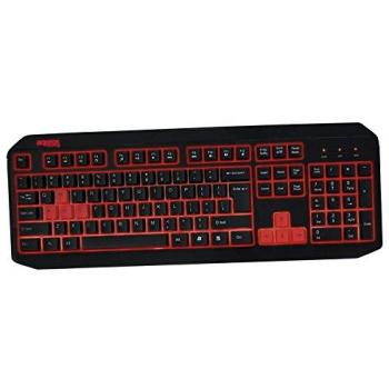 Approx Gaming APPBLIZZARD - Teclado para Gaming, 45 x 16 x 29, Negro y Rojo