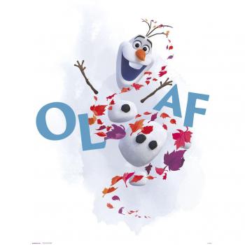 Lámina Decorativa Olaf Disney Frozen 30x40cm