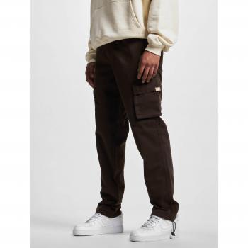 DEF Classic Brown Cargo Pants for Men Size 32