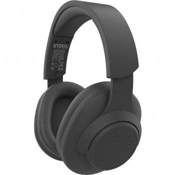 Auriculares de diadema Inves Q401 con ANC y Bluetooth en color negro
