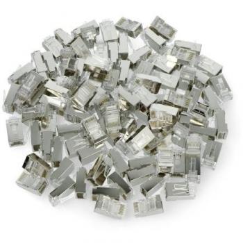 Conector RJ-45 Lanberg PLS-5000EZ Gris