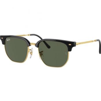 Ray-Ban RJ9116S Junior New Clubmaster 100/71 Kids' Sunglasses Gold Size 47