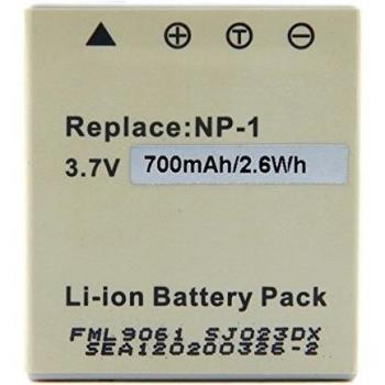 NX - Baterías cámara de fotos 3.7V 700mAh - NP-1 ; NP1 ; SLB-0837 ; SLB0837 ; D-