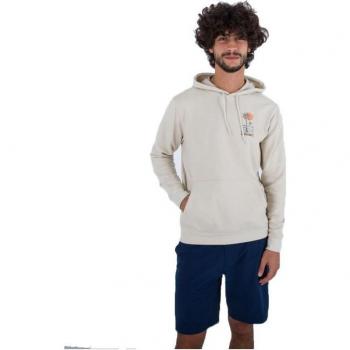 Sudadera con Capucha Hombre Hurley Beige
