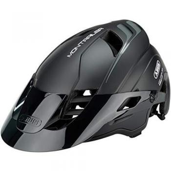 Abus MonTrailer MTB Helmet - Robust Off-Road Cycling Gear for Men and Women - Matte Black, Size M