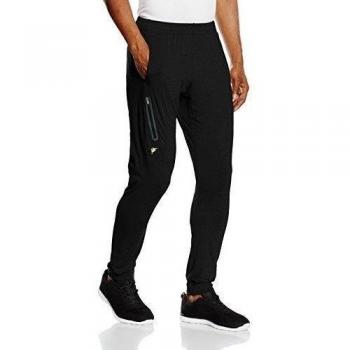 Kappa Field - Pantalón para hombre, color negro, talla L