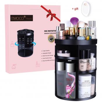 Make Up Pinsel Halter PU Leder Make Up Pinsel Kosmetik organizador viaje maquillaje taza Tasche schwarz..., Black（large）, 12inch X 9.5inchi