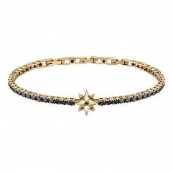 Pulsera de Mujer Morellato SATT05 - Pulsera de acero inoxidable, diseño elegante, cierre de langosta, detalles en cerámica y cristal