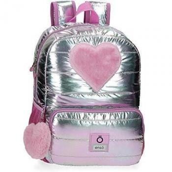 Mochila Enso Fancy Adaptable, Rosa, 28x37x12 cm