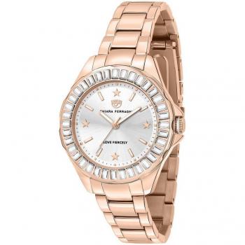Chiara Ferragni Reloj para Mujer Analógico de Cuarzo con Correa de Acero Inoxidable 36mm R1953101503