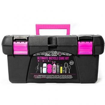 Muc-Off 284US Ultimate Bicycle Cleaning Kit - Must-Have Kit To Clean, Protect And Lube Your Bike - Includes Bike Cleaner, Bike Protect, Brushes And More