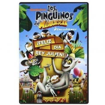 Los Pingüinos de Madagascar : Feliz Día Rey Julien! [DVD]