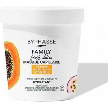 Byphasse Family Fresh Délice Hair Mask - Papaya, Passion Fruit & Mango - 250 ml for all hair types