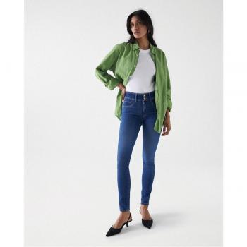 Pantalón Secret Skinny de tiro medio Push In