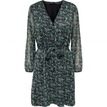 Vestido de Manga Larga Only Cera Balsam Green Mujer