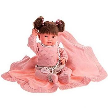 MUÑECAS ANTONIO JUAN S.L. Recien Nacida Pipa coletas 40 cm
