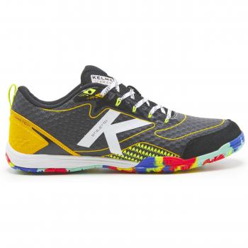 Kelme - Zapatillas de fútbol sala unisex Stiletto Kelme 55967-112 Amarillo Negro