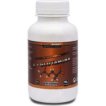 Sotya Sport, Complemento Alimenticio L-Glutamina, 120 Cápsulas, 800 mg