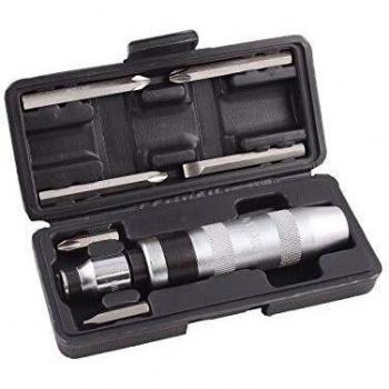 Yato YT-2802 - Destornillador de impacto + 6 bits Yato