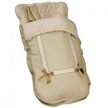 Babyline 2000666 - Saco Silla Leather Beige 666