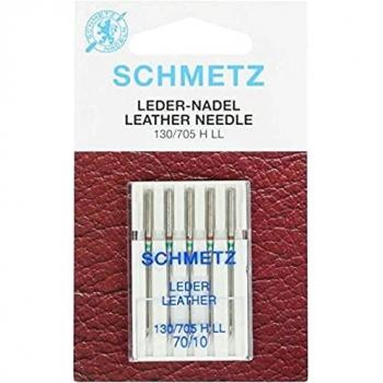 Schmetz 130-705LL-70 Aguja, Metal, Plata, 70-10 Größe