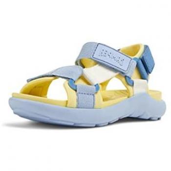 Sandalia de Senderismo Camper Wous para Niñas - Multicolor, Talla 36, Tejido de Algodón