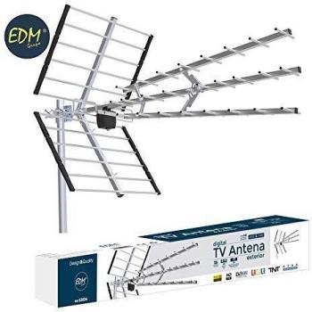 eDM 52024 Antena TV UHF Exterior, 470-694 MHz