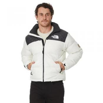 The North Face 1996 Retro Nuptse Down Jacket Beige Loose Fit Men's Size L