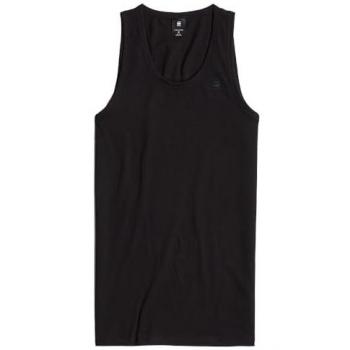 Camisetas de Tirantes G-STAR RAW para Hombre - Pack de 2, Cuello Redondo, Algodón Orgánico, Color Negro