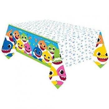 amscan 572527 Baby Shark - Mantel Rectangular de Papel