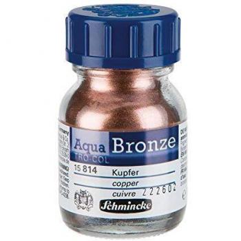 Aqua-Bronce Cuivre 20 ml - Pigment Metálico Hidrosoluble para Pintura Acuarela y Gouache