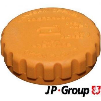 Tapón de radiador JP GROUP 1214800100, compatible con sistemas de refrigeración, fabricado en material duradero, diseñado para mantener la presión adecuada y evitar fugas de refrigerante
