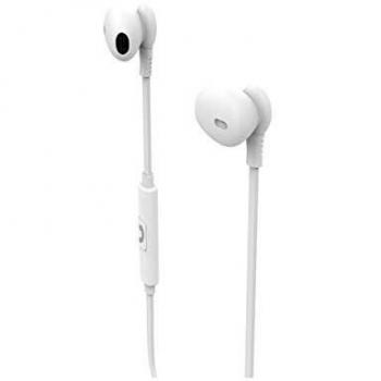 Muvit Auriculares estéreo M1C 3.5mm Blanco