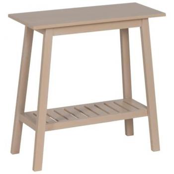 Consola de Entrada Blanco Madera de Pino y MDF 71 x 30 x 71 cm