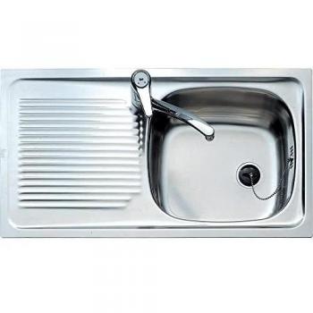 Fregadero Teka E-50 2C Color Inox Ref 10103010 Mueble De 80 Cm