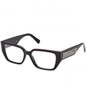 Gafas de Vista Swarovski SK5446-54001, Shiny Black, Regular para Mujer