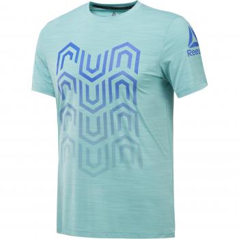 Reebok Ss Ac Tee Camiseta de Manga Corta, Hombre, Turquesa