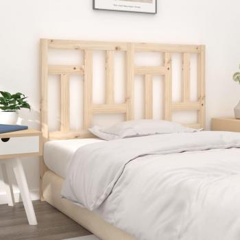 Cabecero para cama 165,5x4x100 cm madera maciza de pino