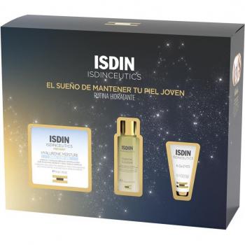 ISDINCEUTICS PACK HYALURONIC MOISTURE CREMA + KOX EYES + ESSENTIAL CLEANSING ESTUCHE DE REGALO NAVIDAD 2023