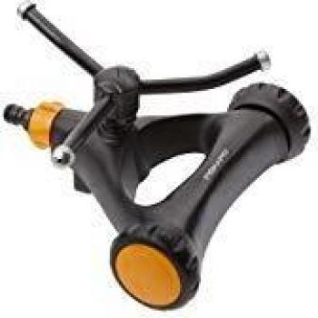 Aspersor giratorio con ruedas para riego, Fiskars, superficie hasta 150 m2