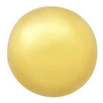 Pendiente Bola Dorada Peq 10C