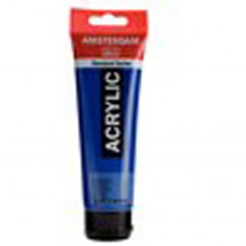 Tubo de pintura acrílica Ámsterdam 120 ml azul ftalo