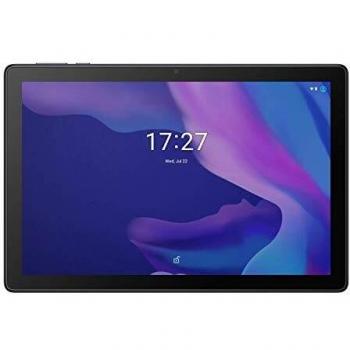 Alcatel 1T 10 WiFi 2020 – Tablet de 10 HD, Quadcore 1GB Ram, Memoria de 16GB, Ampliable por MicroSD, 4080 mAh de Batería, Android 10 Go Edition, Color Negro [Versión ES/PT]